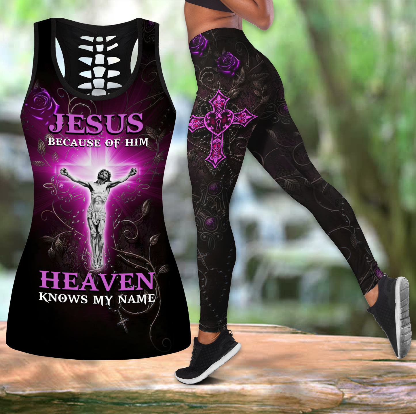 Jesus Combo Legging + Tank Top