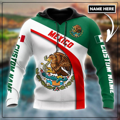 Personalized Mexican Hoodie 3D All Over Printed Shirts