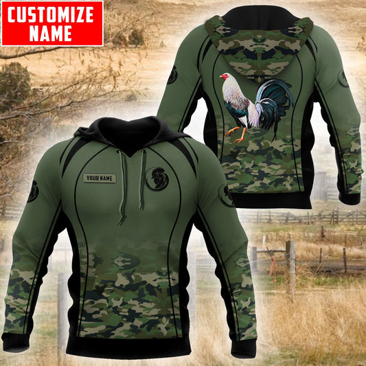 Rooster 3D Printed Unisex Shirt NTN19072101VH