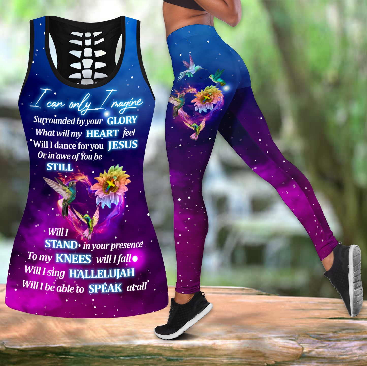 Jesus Combo Legging + Tank Top