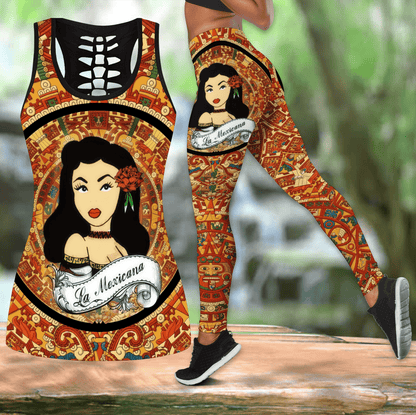 Mexican Girl Combo Legging+ Tank Top DQB01072101