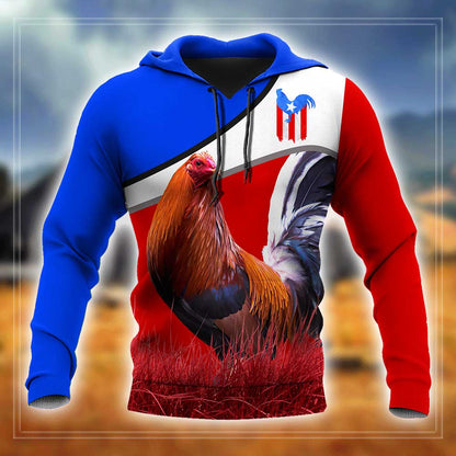 Personalized Mexican Rooster 3D Printed Unisex Shirt