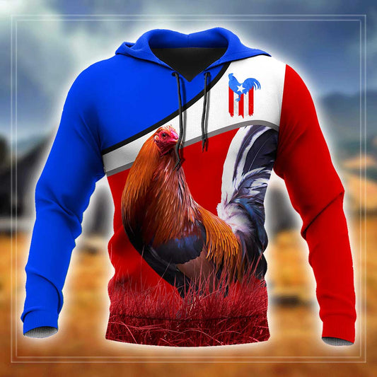 Personalized Mexican Rooster 3D Printed Unisex Shirt