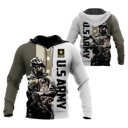 US Army 3D All Over Printed Hoodie