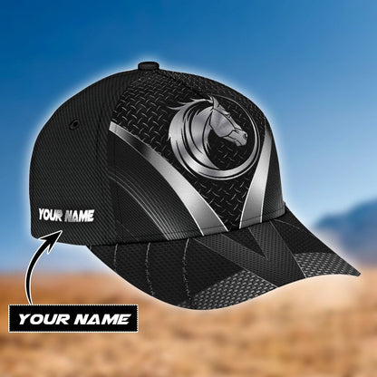 Personalized Name Horse Classic Cap