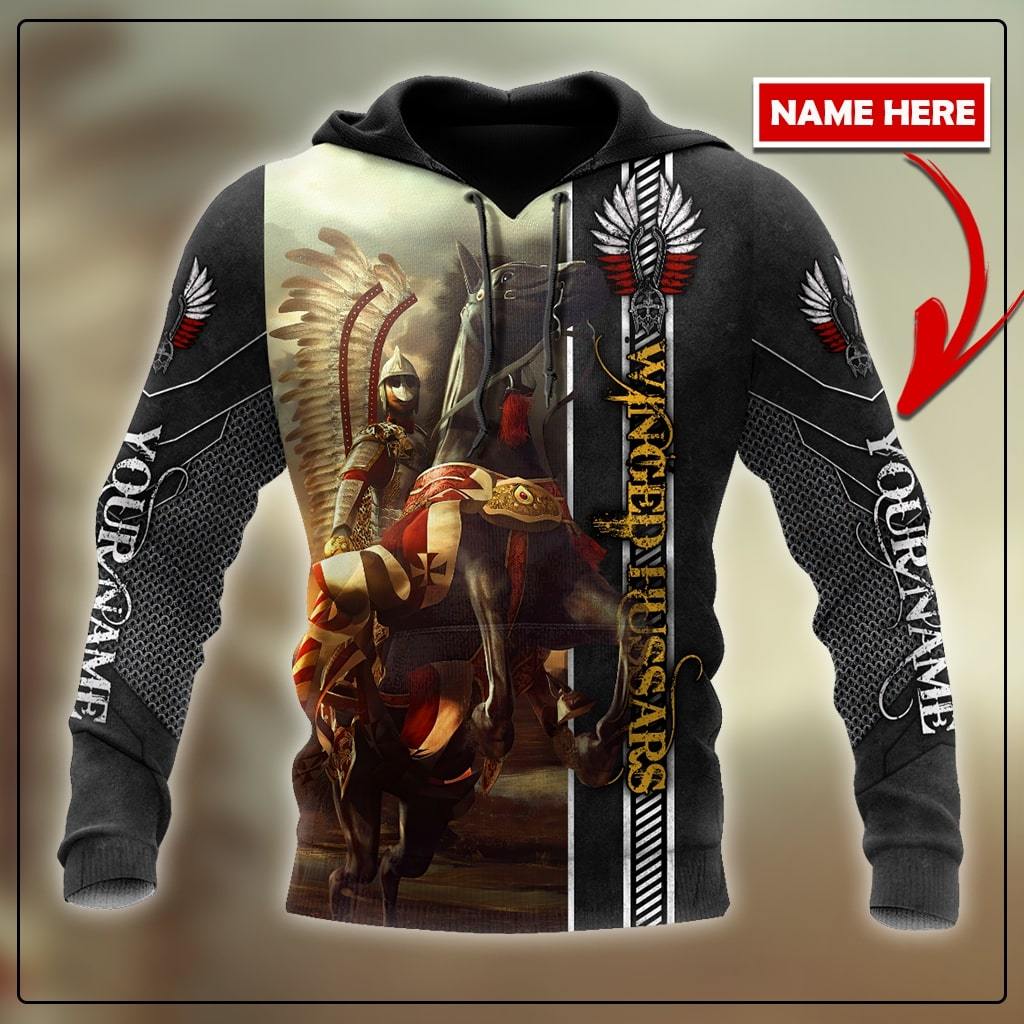 Premium Cavalry Winged Hussars Custom name Combo Hoodie Sweatpant