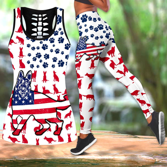 German Shepherd Combo Legging + Tank Top NTN31052105