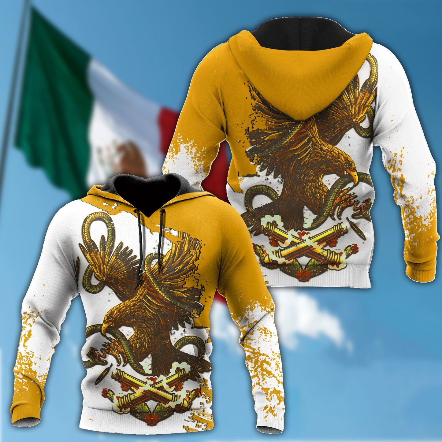 Mexico 3D All Over Printed Unisex Shirts