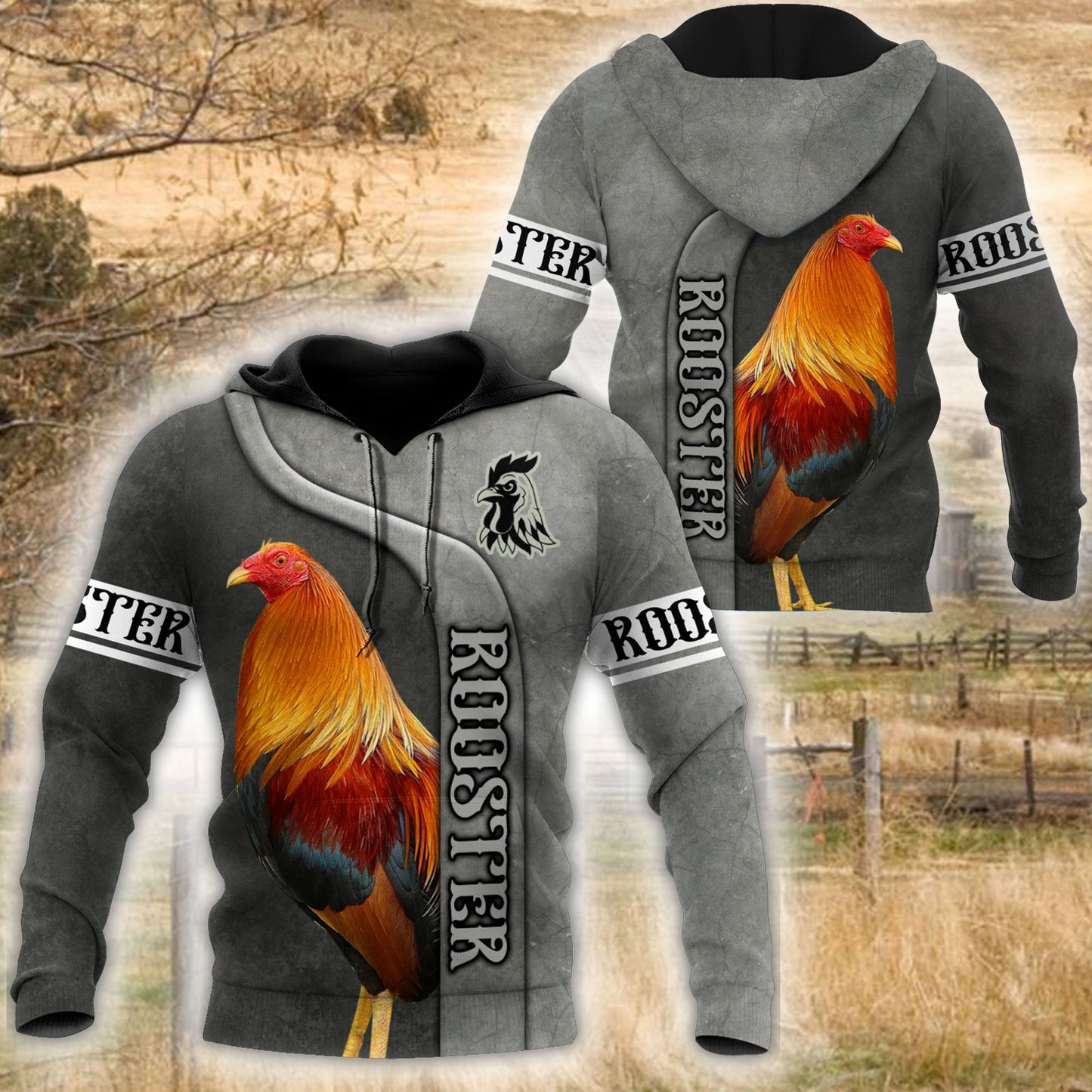 Rooster 3D Printed Unisex Shirts NTN04062102