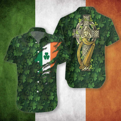 Irish Saint Patrick Day 3D All Over Printed Hawaii Shirt