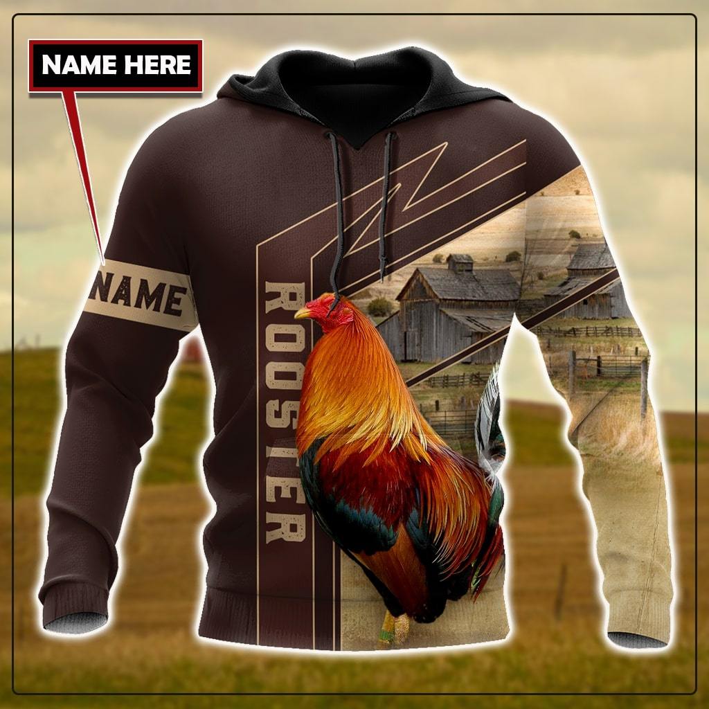 Personalized Rooster 3D Printed Unisex Shirts TNA04062104