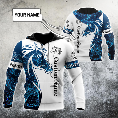 Personalized Name Horse 3D All Over Printed Unisex Shirts