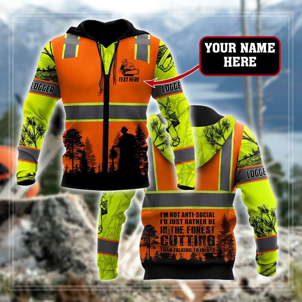 Logger Social Idiot 3D All Over