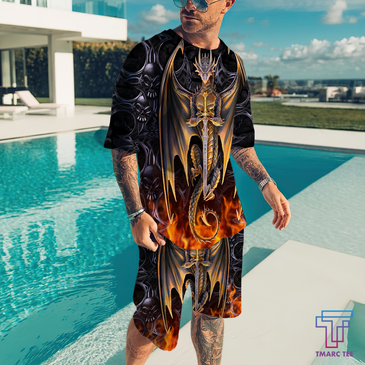 Dragon 3D All Over Printed Hoodie MH28062102