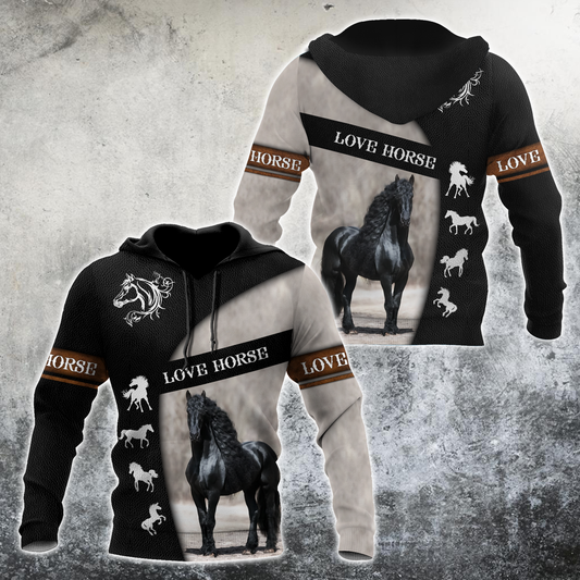 Premium Horse 3D All Over Printed Unisex Shirts