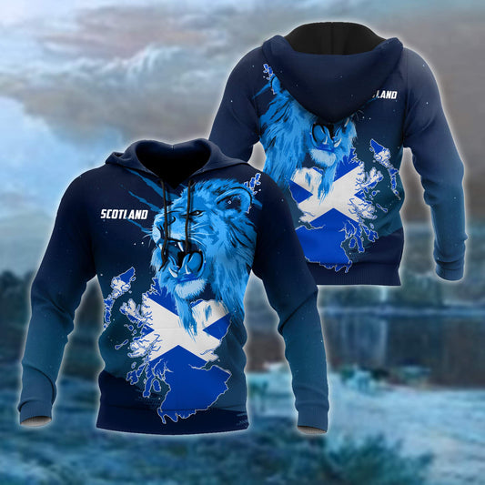 Premium Scotland Lion 3D All Over Printed Unisex