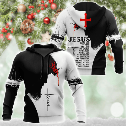 Jesus Christ New Version of the Legendary 3D Printed Hoodie, T-Shirt for Men and Women