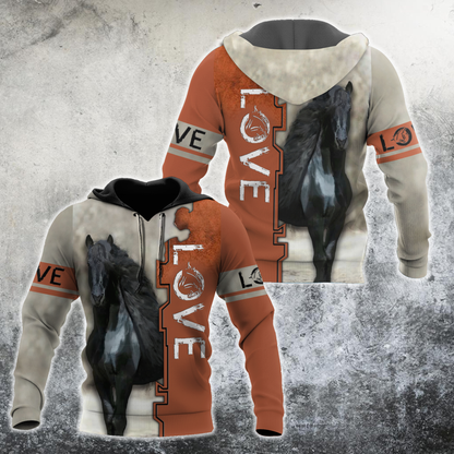 Premium Horse 3D All Over Printed Unisex Shirts