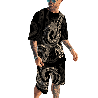 Polynesia No 20 Combo T Shirt Broad Short Polynesian