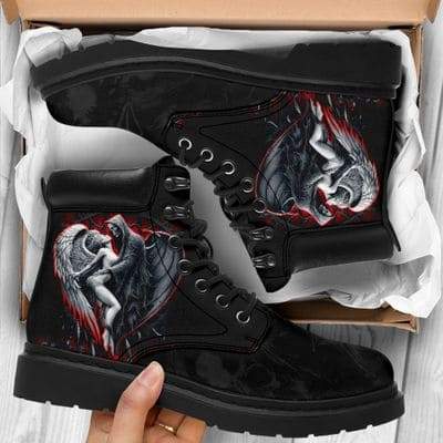 Skull and Beauty Boots For Men and Women