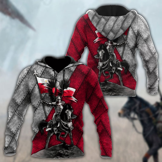 Premium Polish Hussars 3D All Over Printed Unisex Hoodie