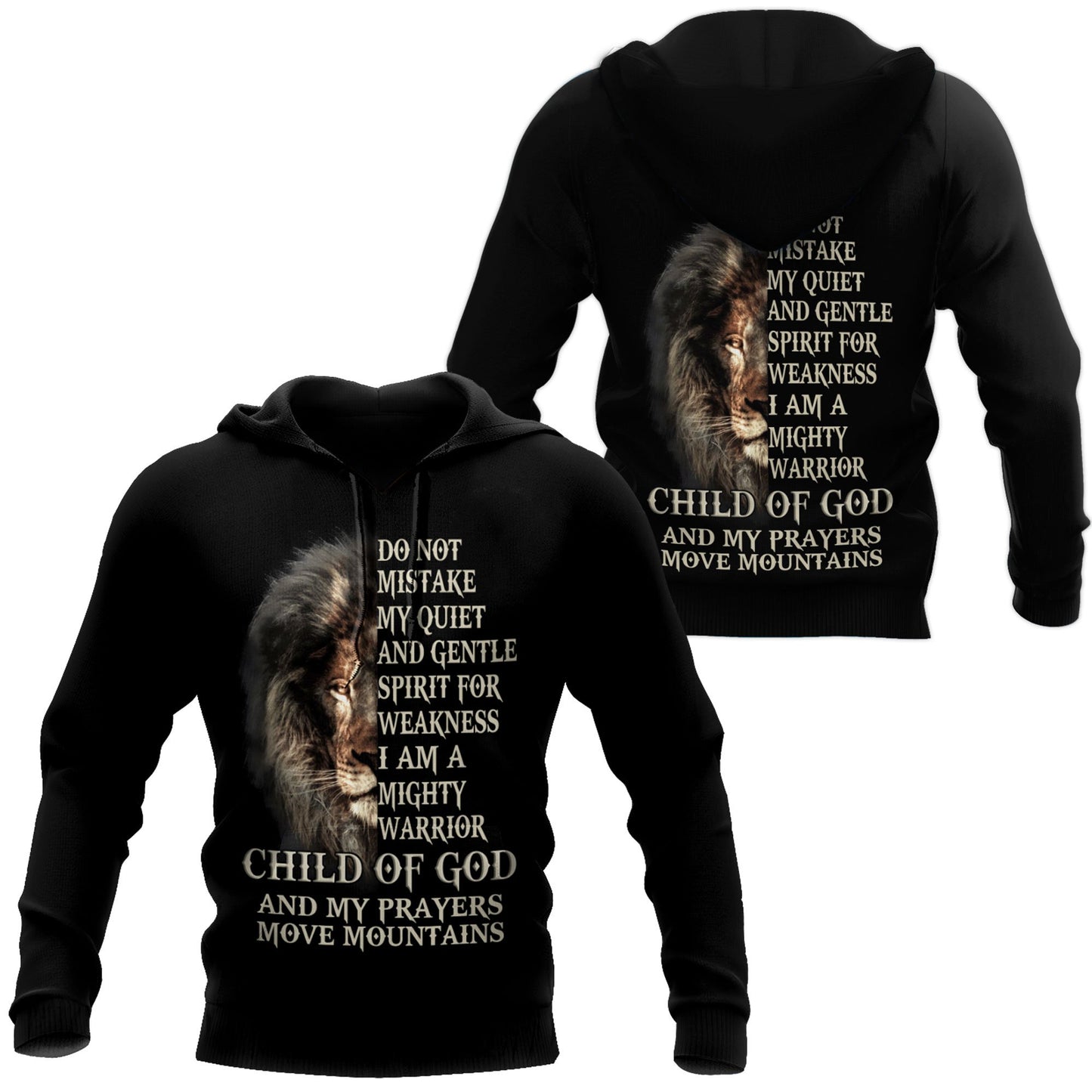 I'm a Mighty Warrior Child of God - T-Shirt Style for Men and Women