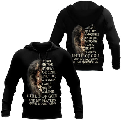 I'm a Mighty Warrior Child of God - T-Shirt Style for Men and Women
