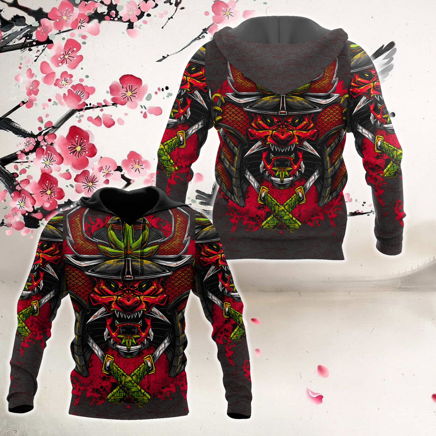Premium Unisex All Over Printed Samurai Shirts MEI