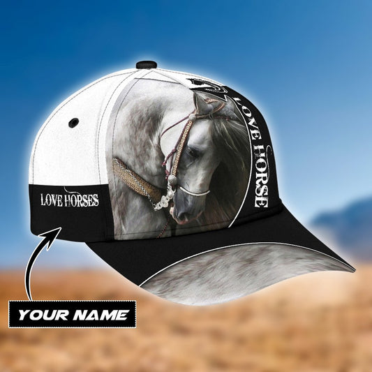 Personalized Name Horse Classic Cap
