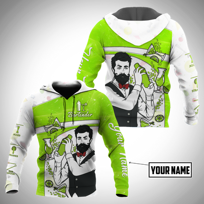 Customize 3D All Over Printed Bartender for men DA19052105