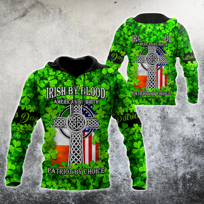 Premium Irish Saint Patrick's Day 3D All Over Printed Unisex Shirts