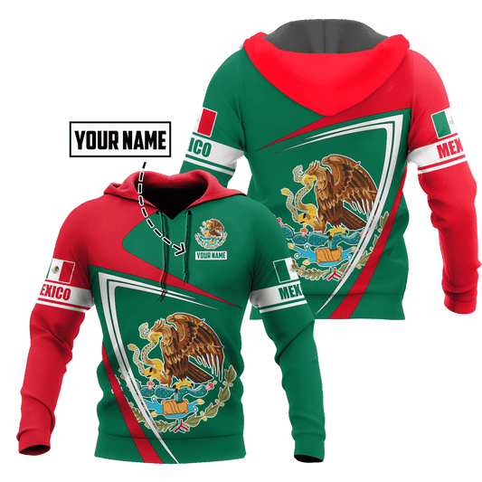 Persionalized Mexico 3D All Over Printed Unisex Shirts DA23062101