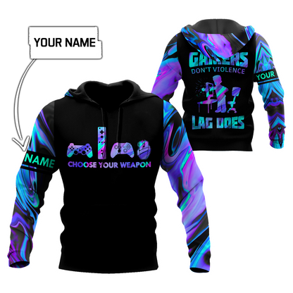 Gamer 3D All Over Printed Hoodie SN14062101