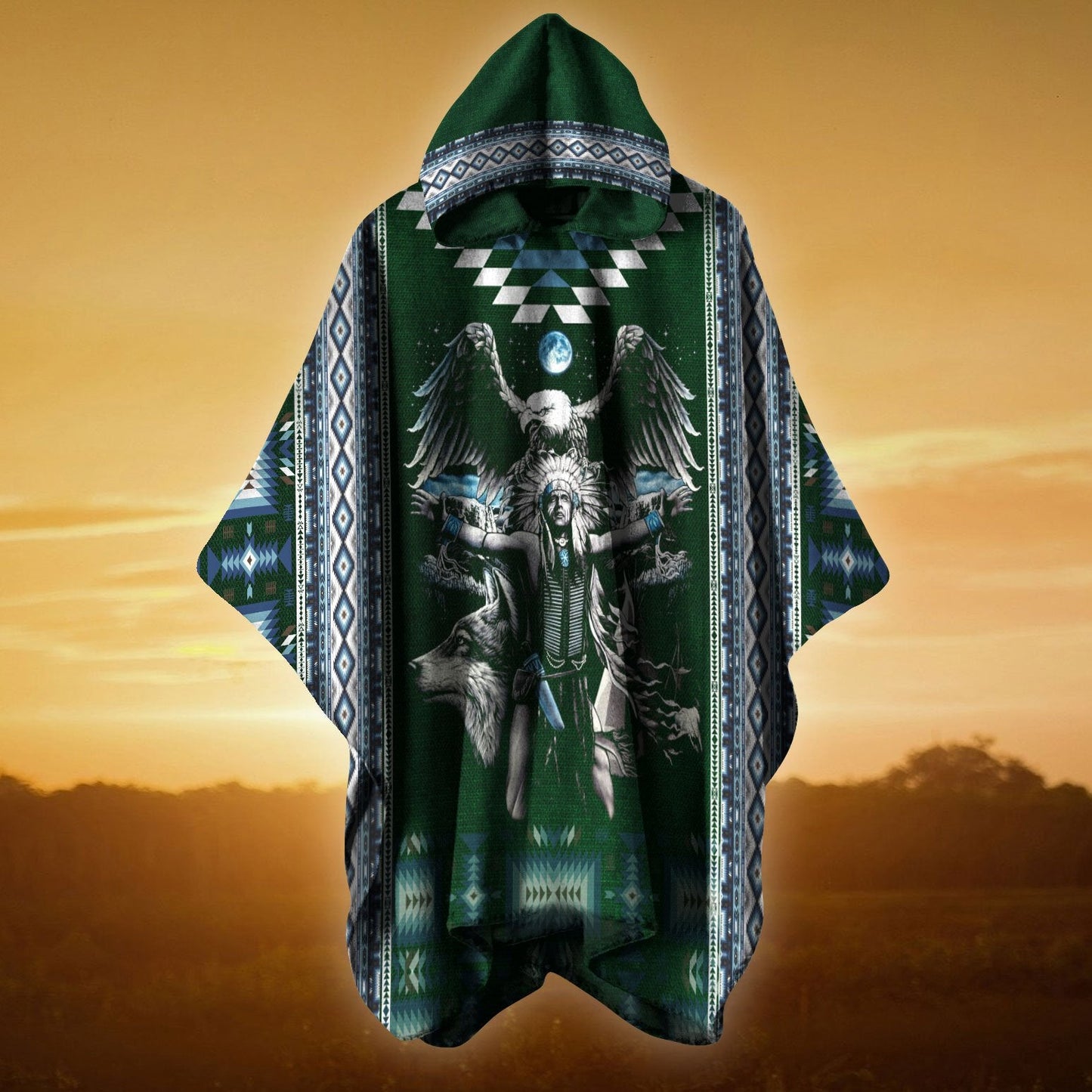 Native American Poncho No 30