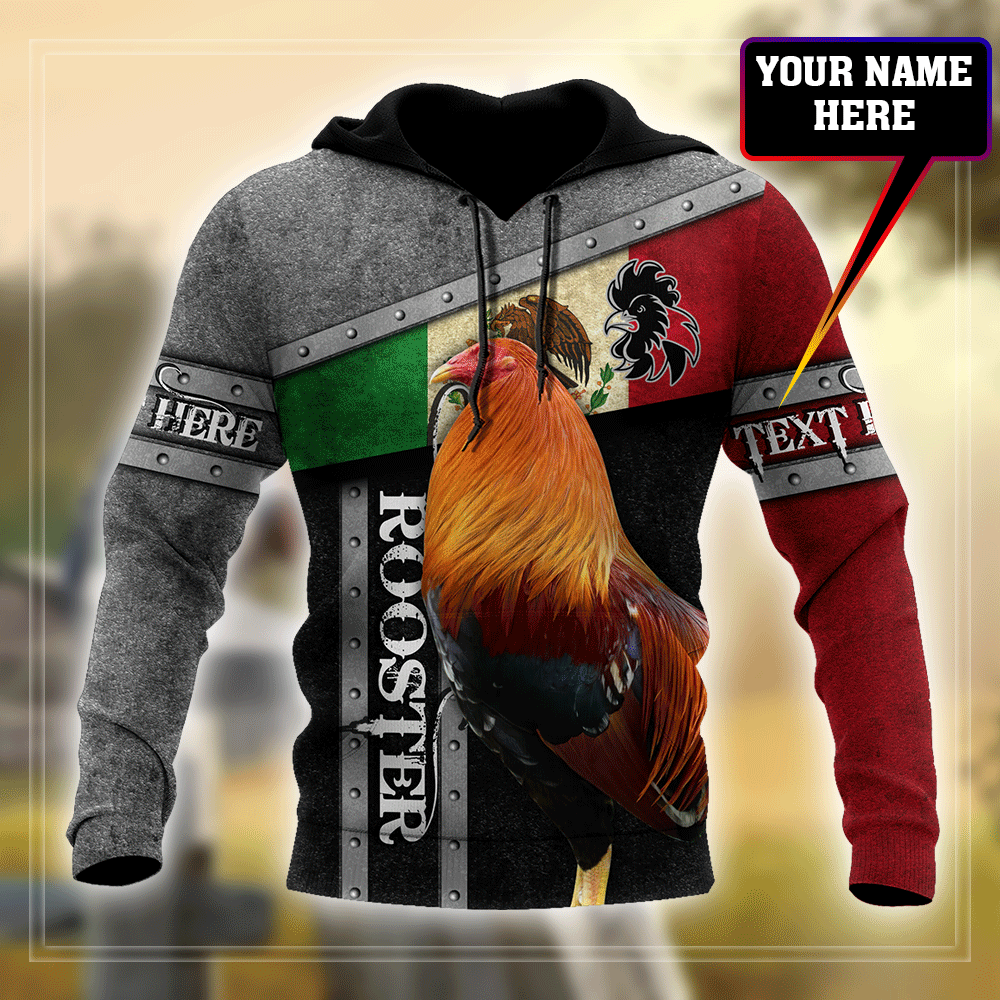 Personalized Rooster 3D Printed Unisex Shirts AM02062102