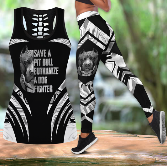 Pitbull Combo Legging + Tank Top MH28052102