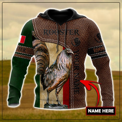 Personalized Mexican Rooster 3D Printed Unisex Shirts TNA11052104