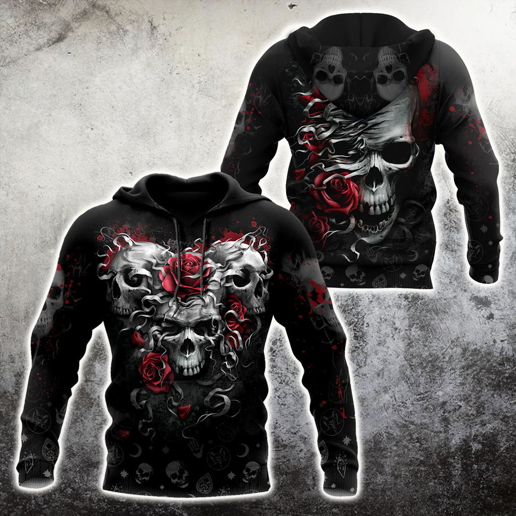 Skull Hoodie For Men And Women TNA13032107