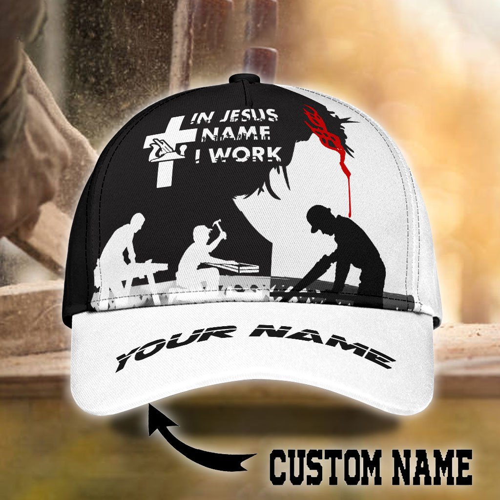 Personalized Name Carpenter Classic Cap Jesus Ver 2