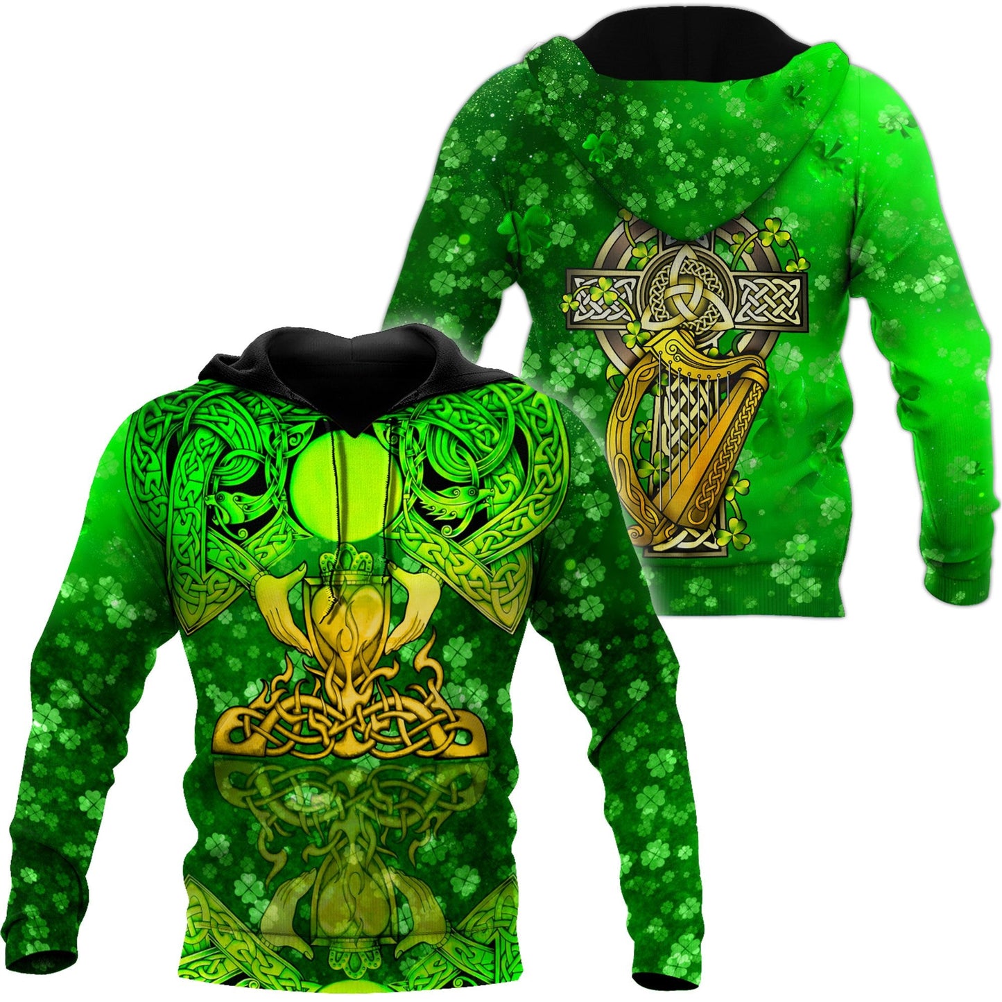 Premium Unisex Hoodie Irish St.Patrick ML