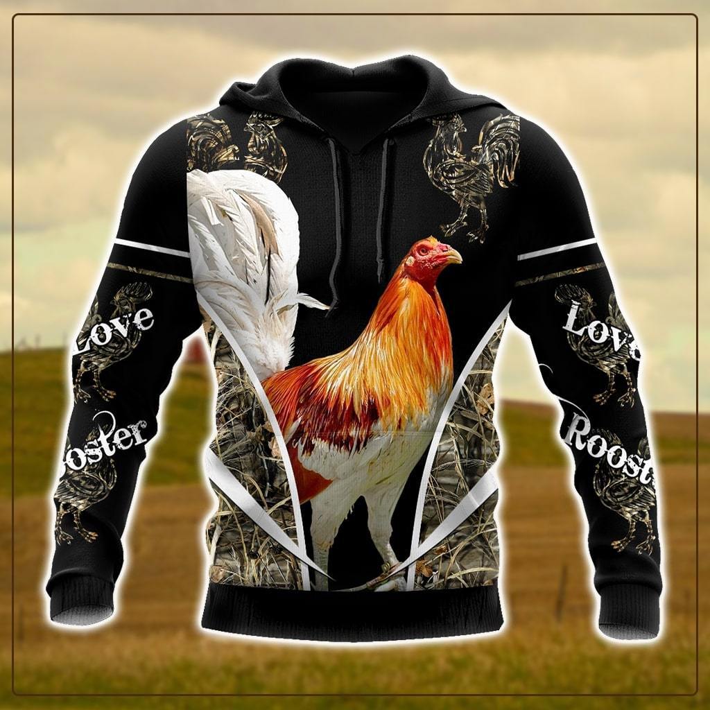 Rooster 3D Printed Unisex Shirts TNA22042102