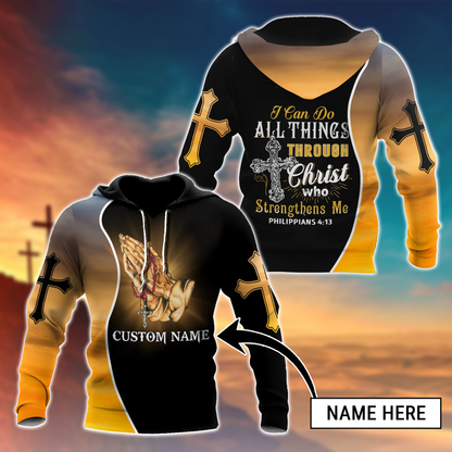 Premium Christian Jesus Easter Personalized Name 3D All Over Printed Unisex Shirts HV
