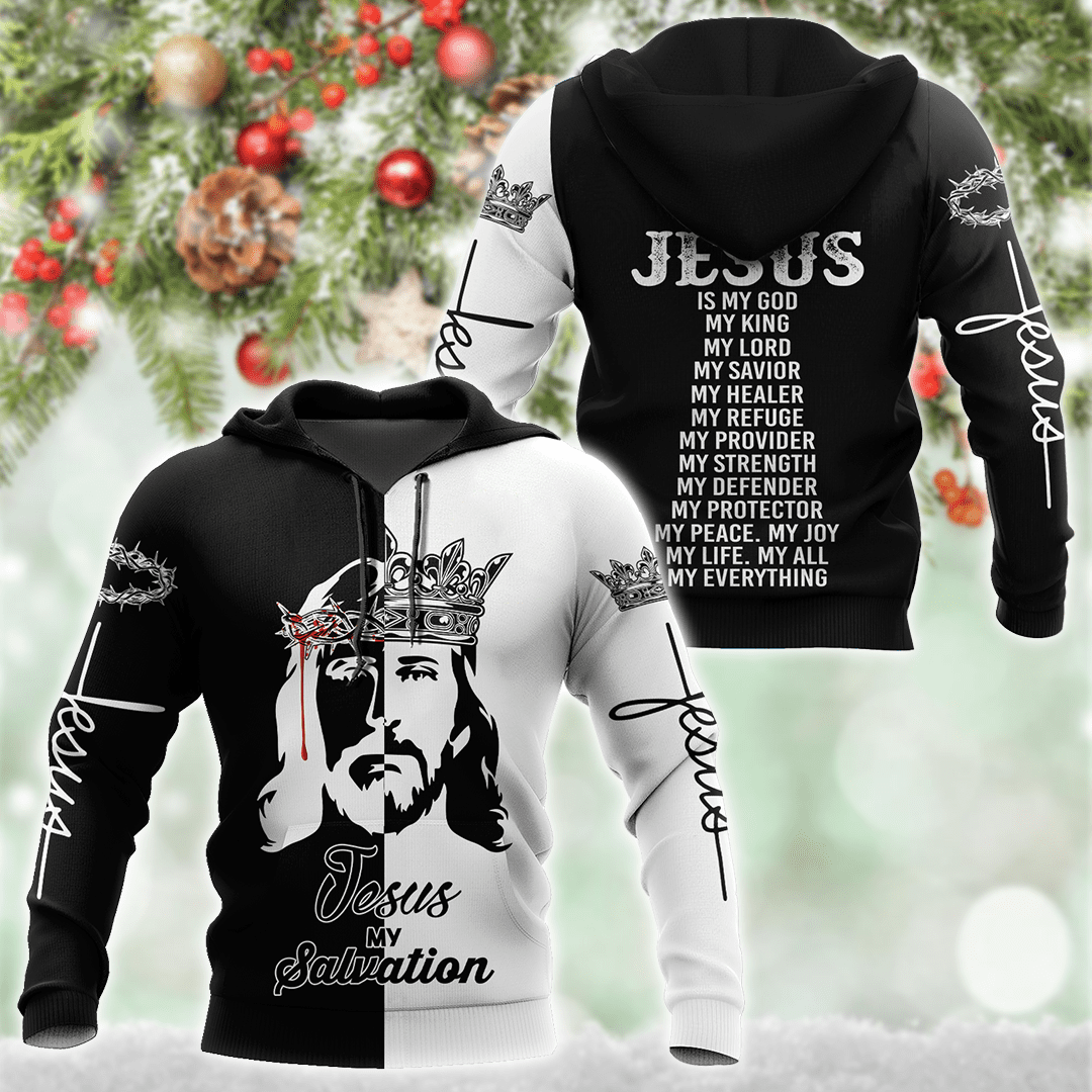 Jesus Christ Salvation 3D Printed Hoodie, T-Shirt for Men and Women