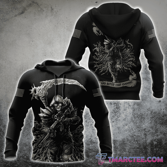 That Which Doesn't Kill Me, Had Better Start Running Veteran 3D All Over Printed Unisex Shirts