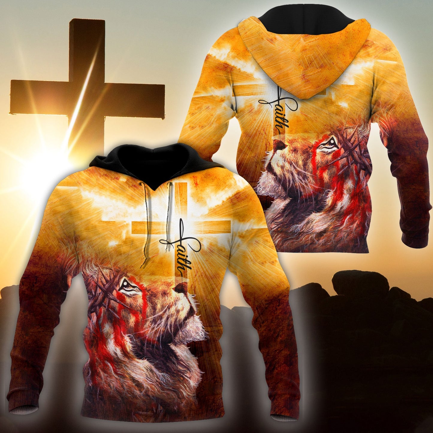Faith 3D All Over Printed Unisex Shirts