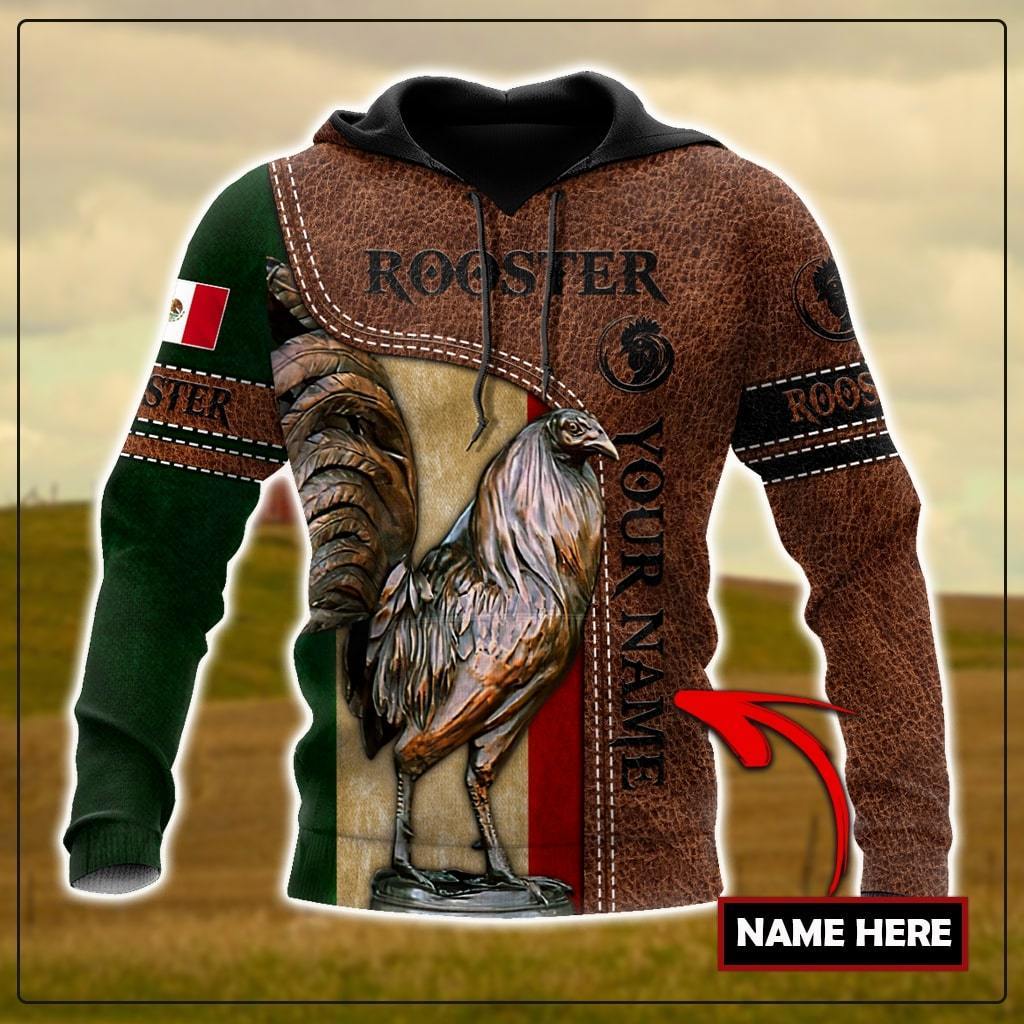 Personalized Mexican Rooster 3D Printed Unisex Shirts TNA08052102