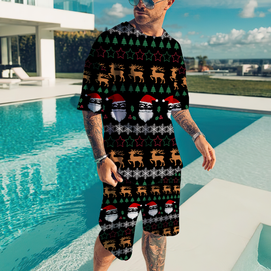 Africa Christmas Combo T-shirt BoardShorts HN29072102