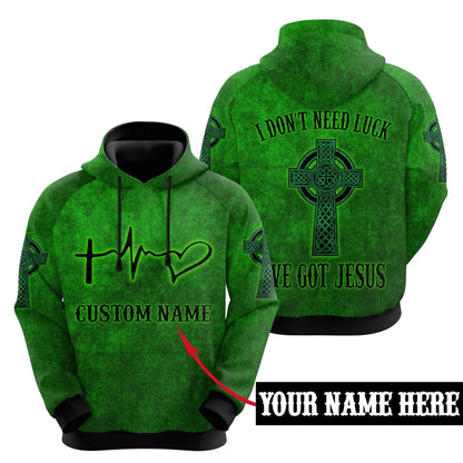 Customize Name Irish Patrick's Day 3D All Over Printed Unisex Shirt