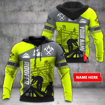 Customize Name Roofer 3D All Over Printed Unisex Shirts Pi22042101