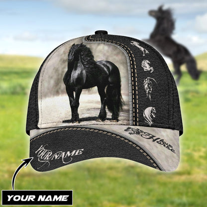 Personalized Name Horse Classic Cap